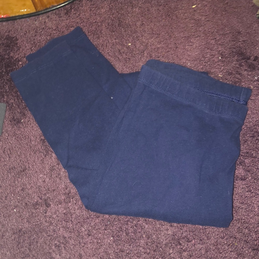 Navy blue leggings